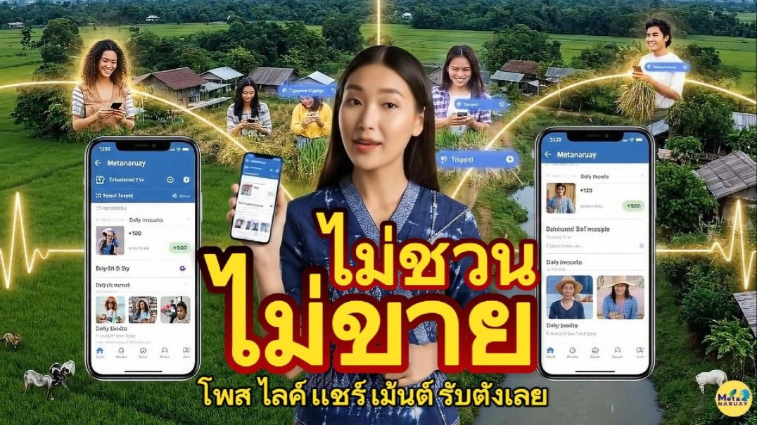 ไม่ชวน ไม่ขาย ก็ได้ตัง เมต้านารวย