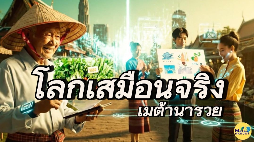 โลกเสมือนจริง เมต้านารวย
